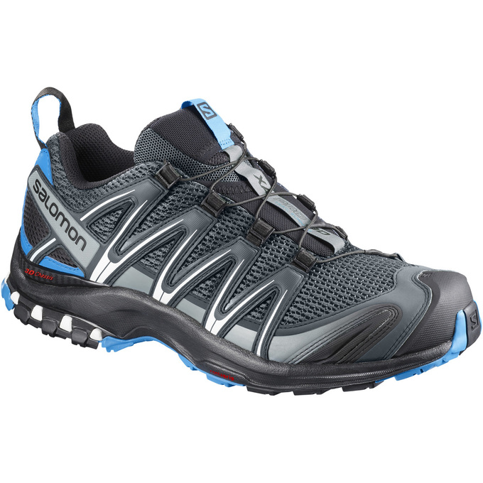 SALOMON XA PRO 3D Philippines - Men's Trail Running Shoes - Silver/Black | 820135-XLD